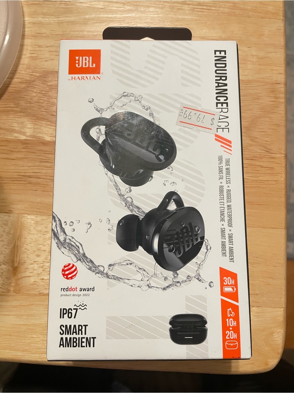 JBL Black and Orange Bluetooth V5.2 Smart Speaker Box